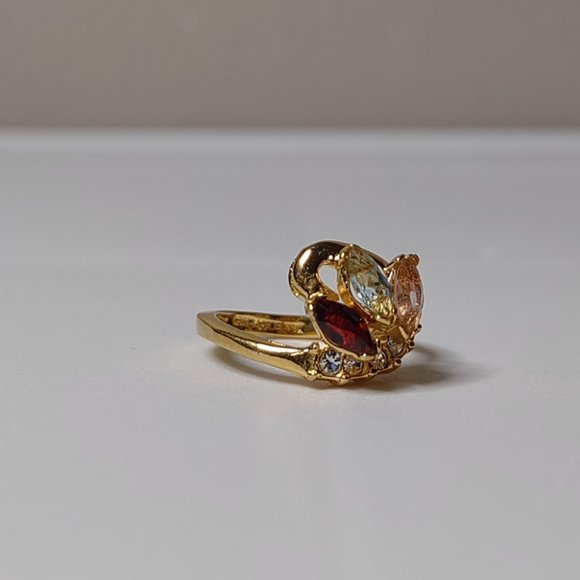 Pretty Size 5.75 Multicolor Electroplate Ring - Picture 2 of 14